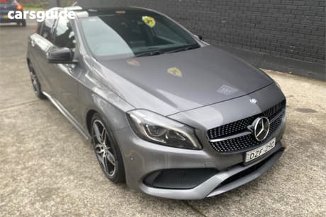 Grey 2016 Mercedes-Benz A200 Hatchback