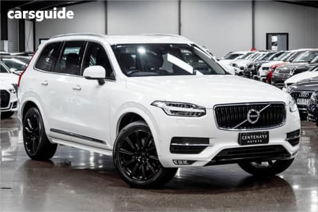 White 2016 Volvo XC90 Wagon T6 Inscription