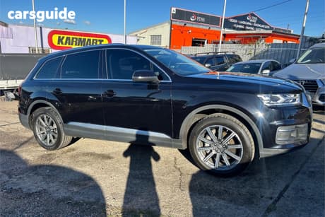 Black 2016 Audi Q7 Wagon 3.0 Tdi Quattro (160Kw)
