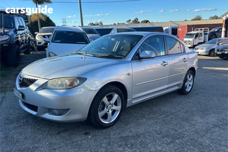 Grey 2006 Mazda 3 Sedan Maxx Sport