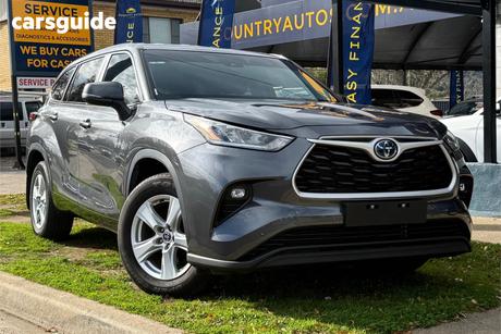 Grey 2023 Toyota Kluger Wagon Gx Hybrid Awd
