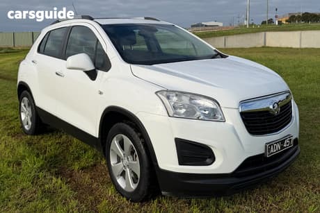 White 2015 Holden Trax Wagon Ls Active