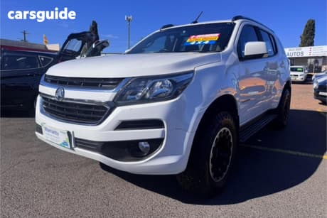 White 2018 Holden Trailblazer Wagon Lt (4X4)