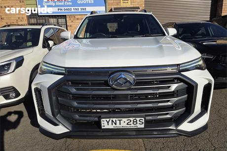 White 2023 LDV T60 Double Cab Utility Max Luxe (4X4)
