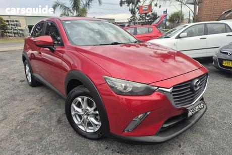 Red 2015 Mazda CX-3 Wagon Maxx (Awd)