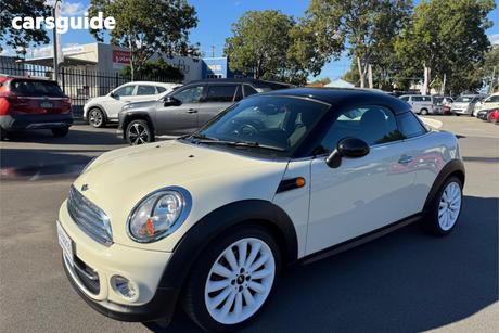 White 2013 Mini Coupe Coupe Cooper