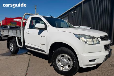 White 2014 Holden Colorado Cab Chassis Lx (4X2)