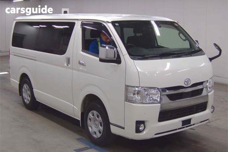 White 2021 Toyota HiAce SUV SUPER GL 4WD (AWD)
