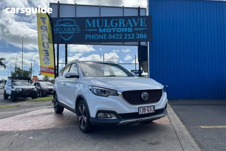 White 2019 MG ZS Wagon Excite