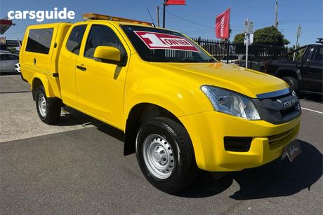 White 2016 Isuzu D-MAX Space Cab Utility Sx Hi-Ride (4X2)