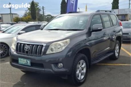 Grey 2010 Toyota Landcruiser Prado Wagon Gxl (4X4)