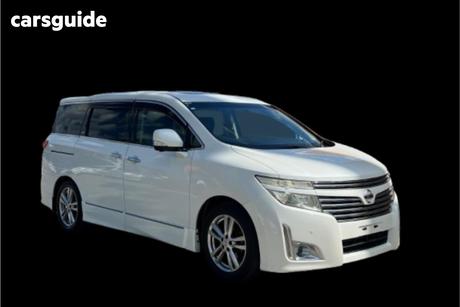 White 2011 Nissan Elgrand Wagon Rider