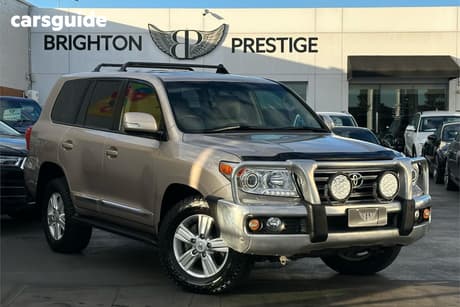 Gold 2014 Toyota Landcruiser Wagon Sahara (4X4)