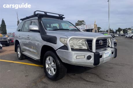 Silver 2012 Toyota Landcruiser Wagon Altitude Se
