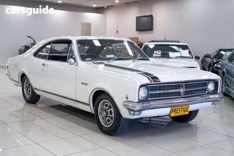 White 1968 Holden Monaro Coupe GTS
