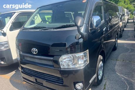 Black 2017 Toyota HiAce SUV SUPER GL AWD