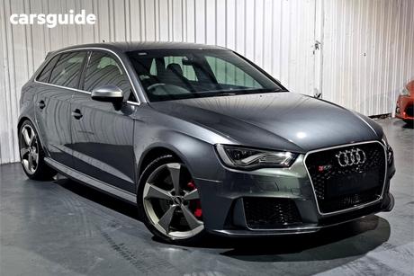 Grey 2015 Audi RS3 Hatchback Sportback Quattro