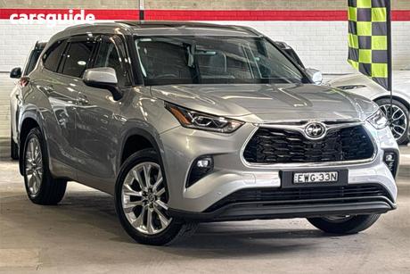 Silver 2022 Toyota Kluger Wagon Grande 2Wd