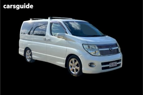 White 2008 Nissan Elgrand SUV E51