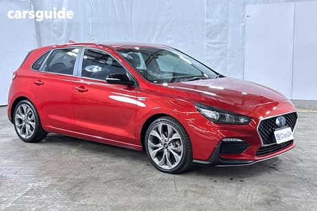 Orange 2020 Hyundai I30 Hatchback N Line