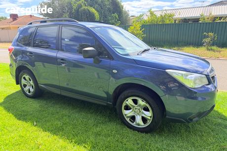 Blue 2014 Subaru Forester Wagon 2.5I