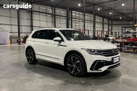 White 2021 Volkswagen Tiguan Wagon 162 Tsi R-Line