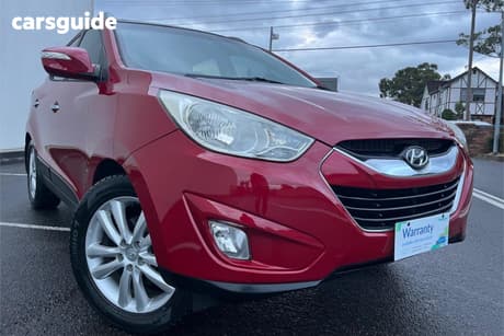 Red 2012 Hyundai IX35 Wagon Highlander (Awd)