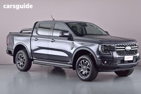 Grey 2022 Ford Ranger Double Cab Pick Up Sport 2.0 (4X4)