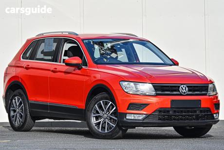 Orange 2016 Volkswagen Tiguan Wagon 132 Tsi Comfortline