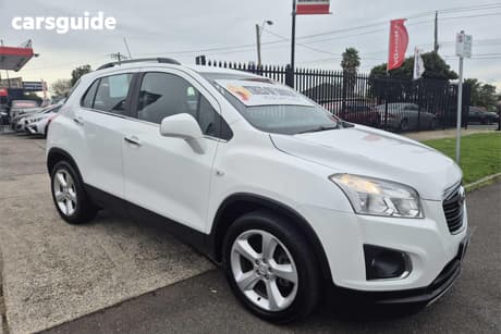 White 2016 Holden Trax Wagon Ltz