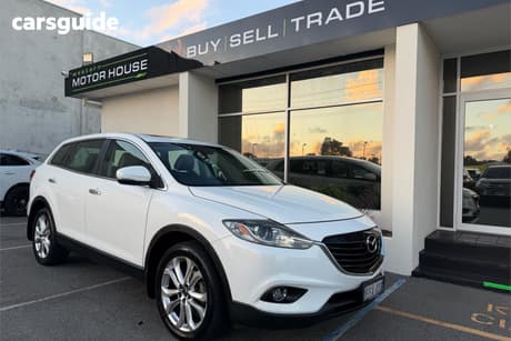 White 2013 Mazda CX-9 Wagon Luxury (Fwd)