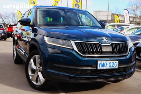Blue 2018 Skoda Kodiaq Wagon 132 Tsi (4X4)