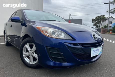Blue 2009 Mazda 3 Hatchback Neo
