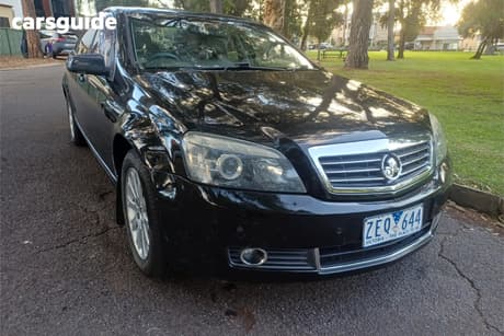 Black 2007 Holden Statesman Sedan V6