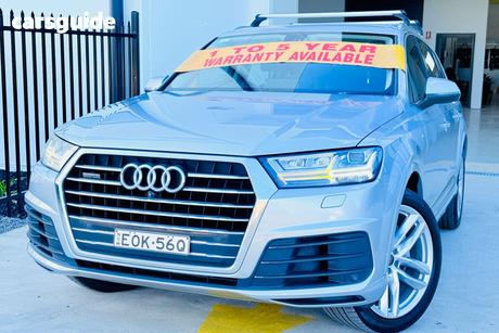 Silver 2016 Audi Q7 Wagon 3.0 Tdi Quattro