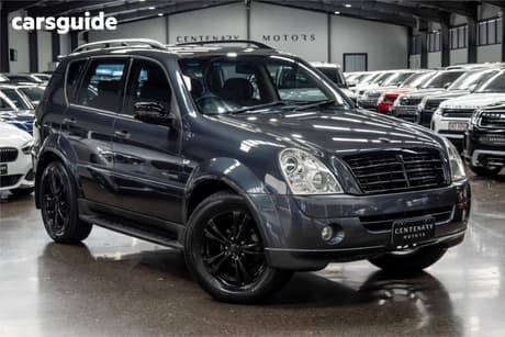 Grey 2009 Ssangyong Rexton Wagon Rx270 Xdi (5 Seat) Ii