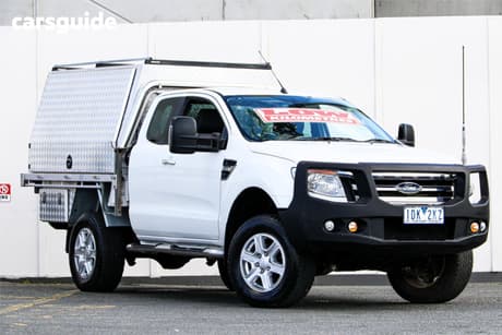 White 2014 Ford Ranger Super Cab Utility Xlt 3.2 (4X4)