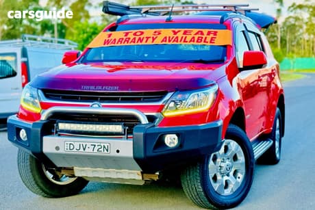 Red 2016 Holden Trailblazer Wagon Lt (4X4)