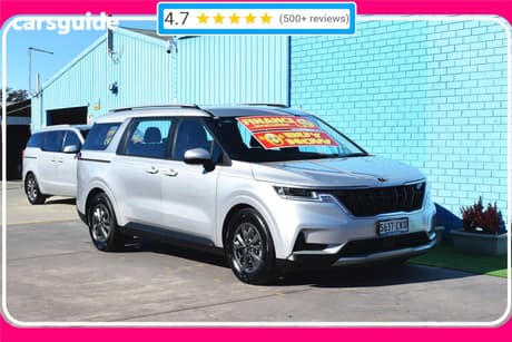 Silver 2021 Kia Carnival Wagon S