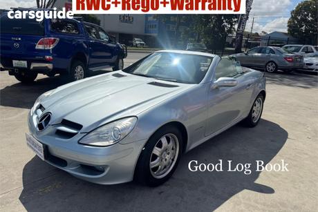 Silver 2006 Mercedes-Benz SLK200 Convertible Kompressor
