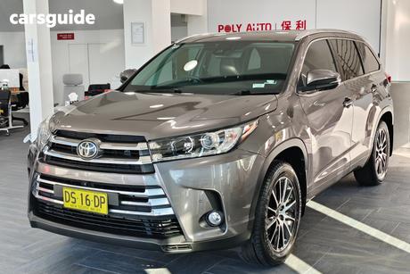 Grey 2019 Toyota Kluger Wagon Grande (4X4)