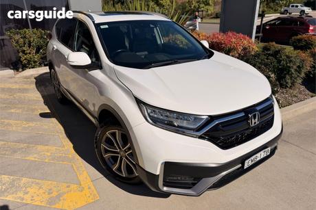 White 2020 Honda CR-V Wagon Vti Lx (Awd) 5 Seats