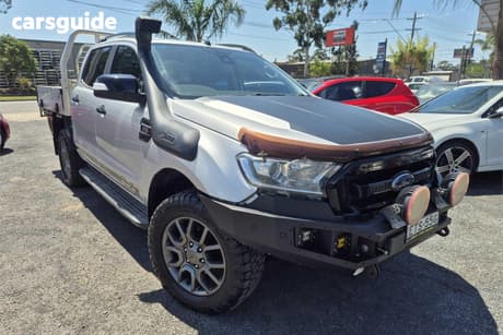 Silver 2017 Ford Ranger Dual Cab Utility Fx4 Special Edition