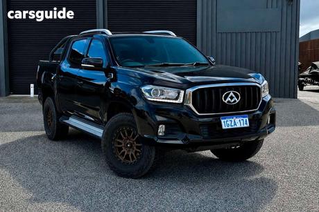 Black 2019 LDV T60 Double Cab Utility Pro (4X4)