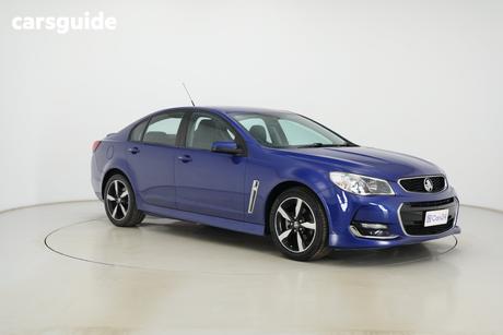 Blue 2017 Holden Commodore Sedan Sv6