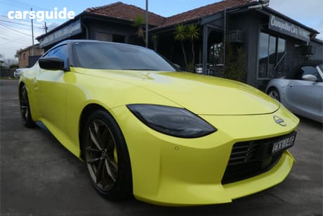 Yellow 2022 Nissan Z Coupe Proto