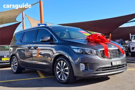 Grey 2015 Kia Carnival Wagon Sli
