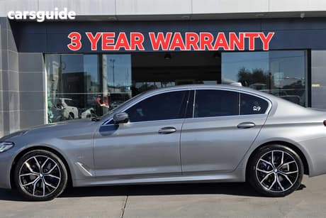 Grey 2023 BMW 530D Sedan M Sport Lci
