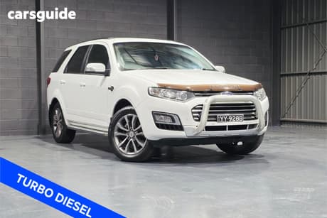 White 2015 Ford Territory Wagon Titanium (Rwd)