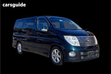 Black 2007 Nissan Elgrand OtherCar